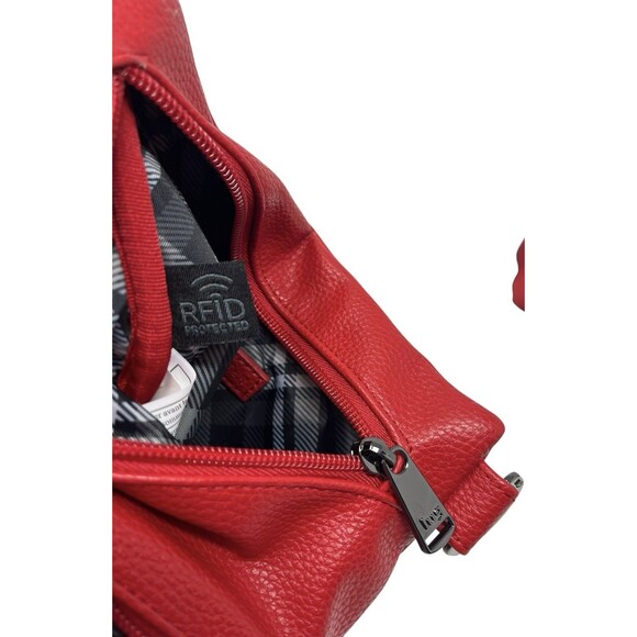 Lug Red Classic VL Adjustable Crossbody Bag Skipper Purse - Picture 8 of 15